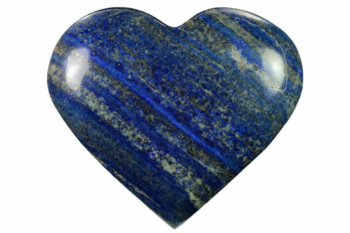 Polished Lapis Lazuli Heart - Pakistan #170946